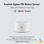Sensor de Movimiento PIR Zigbee Ewelink — Compatible con ZBBridge y Zigbee2MQTT
