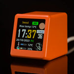 Mini Estación Meteorológica WiFi con Pantalla IPS — Reloj Digital con Clima en Tiempo Real