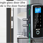 Cerradura Inteligente Tuya para Puertas de Vidrio y Oficina (Modelo: N-1397)