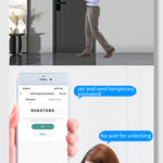 Cerradura Inteligente con Cámara HD y Mirilla Digital (Modelo: N-7813)