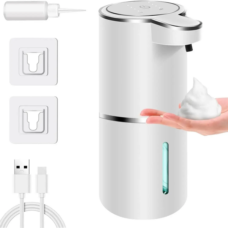 Dispensador de Jabón Automático con Sensor y Espuma Recargable (Modelo: N-2741)