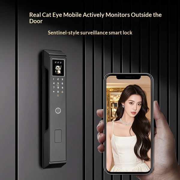 Cerradura Inteligente Biométrica de Alta Seguridad (Modelo: N-8581)