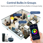 Bombilla LED Smart RGB E27 WiFi 110V — Tuya, Alexa y Google Home