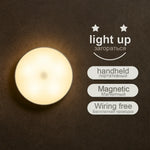 Luz Nocturna LED Recargable con Sensor de Movimiento y Sujecion Magnética