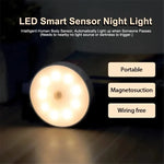 Luz Nocturna LED Recargable con Sensor de Movimiento y Sujecion Magnética