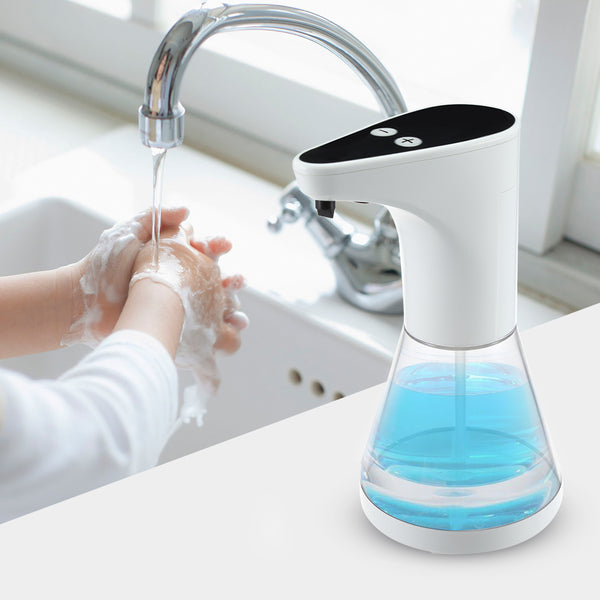 Dispensador de Jabón Automático con Sensor y Espuma Recargable (Modelo: N-2565)