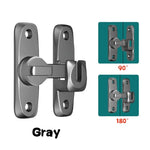 Cerrojo de Seguridad para Puertas de 90/180 Grados
