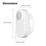 Sensor de Presencia Humana mmWave 24GHz Zigbee Tuya — PIR + Luminancia