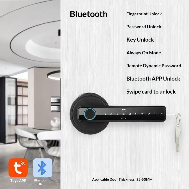 Bluetooth-connected Smart Fingerprint Door Lock For Indoor Use (Modelo: N-2773)