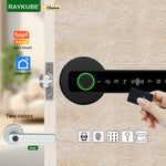 Pomo Biométrico Bluetooth Tuya — 5 Métodos de Acceso para Recámara y Oficina