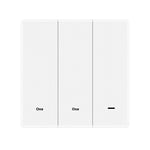 Apagador Inteligente de Pared Zigbee Tuya — Tipo Pulsador Con/Sin Neutro