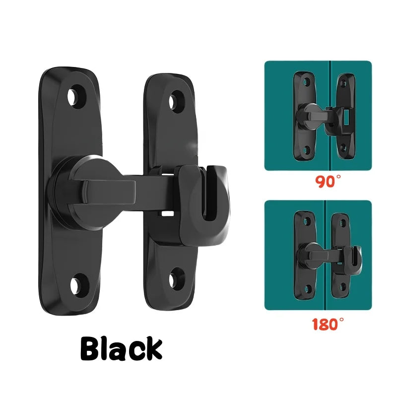 Cerrojo de Seguridad para Puertas de 90/180 Grados