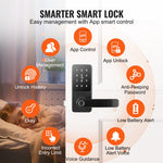 Cerradura Inteligente Biométrica con Bluetooth Tuya (Modelo: N-8501)