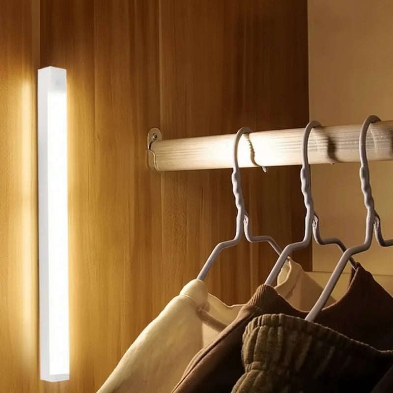Rechargeable Wireless LED Light with Motion Sensor — for Closets, Kitchens, and Hallways