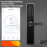 Cerradura Inteligente con Tarjetas RFID y Huella Dactilar (Modelo: N-8917)