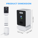 Cámara de Seguridad Inteligente para Ventana con Visión Nocturna HD (Modelo: N-1285)