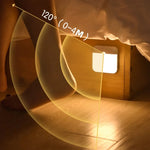 Luz LED USB con Sensor de Movimiento para Gabinete y Armario — Recargable Sin Cables