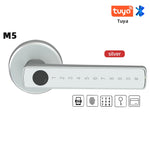 Pomo Biométrico Bluetooth Tuya — 5 Métodos de Acceso para Recámara y Oficina
