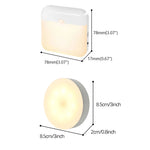Luz LED USB con Sensor de Movimiento para Gabinete y Armario — Recargable Sin Cables