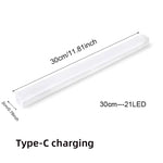 Luz LED Recargable Inalambrica con Sensor de Movimiento — para Armario, Cocina y Pasillo