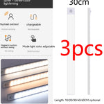 Luz LED con Sensor de Movimiento para Armario y Gabinete Recargable (Modelo: N-2645)