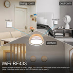 Interruptor Táctil WiFi Sin Neutro 110V — 1, 2 y 3 Gang Tuya Smart