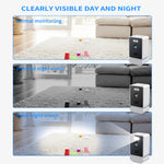 Cámara de Seguridad Inteligente para Ventana con Visión Nocturna HD (Modelo: N-1285)