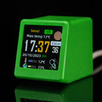 Mini Estación Meteorológica WiFi con Pantalla IPS — Reloj Digital con Clima en Tiempo Real