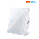 Interruptor Táctil WiFi Sin Neutro 110V — 1, 2 y 3 Gang Tuya Smart