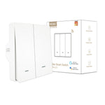 Apagador Inteligente de Pared Zigbee Tuya — Tipo Pulsador Con/Sin Neutro