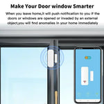 Sensor de Puerta y Ventana WiFi/Zigbee Tuya — Alertas en Tiempo Real