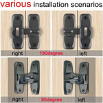 Cerrojo de Seguridad para Puertas de 90/180 Grados