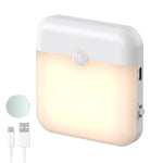 Luz LED USB con Sensor de Movimiento para Gabinete y Armario — Recargable Sin Cables