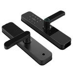 Wooden Door Fingerprint Lock Graffiti Pass (Modelo: N-3109)
