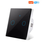 Interruptor Táctil WiFi Sin Neutro 110V — 1, 2 y 3 Gang Tuya Smart